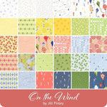 Quilting Cotton 5" Charm Pack On The Wind By Jill Finley For Riley Blake Designs