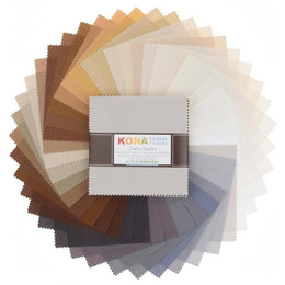 Quilting Cotton Charm Squares Kona Solids Neutral Palette Fabric By Robert Kaufman