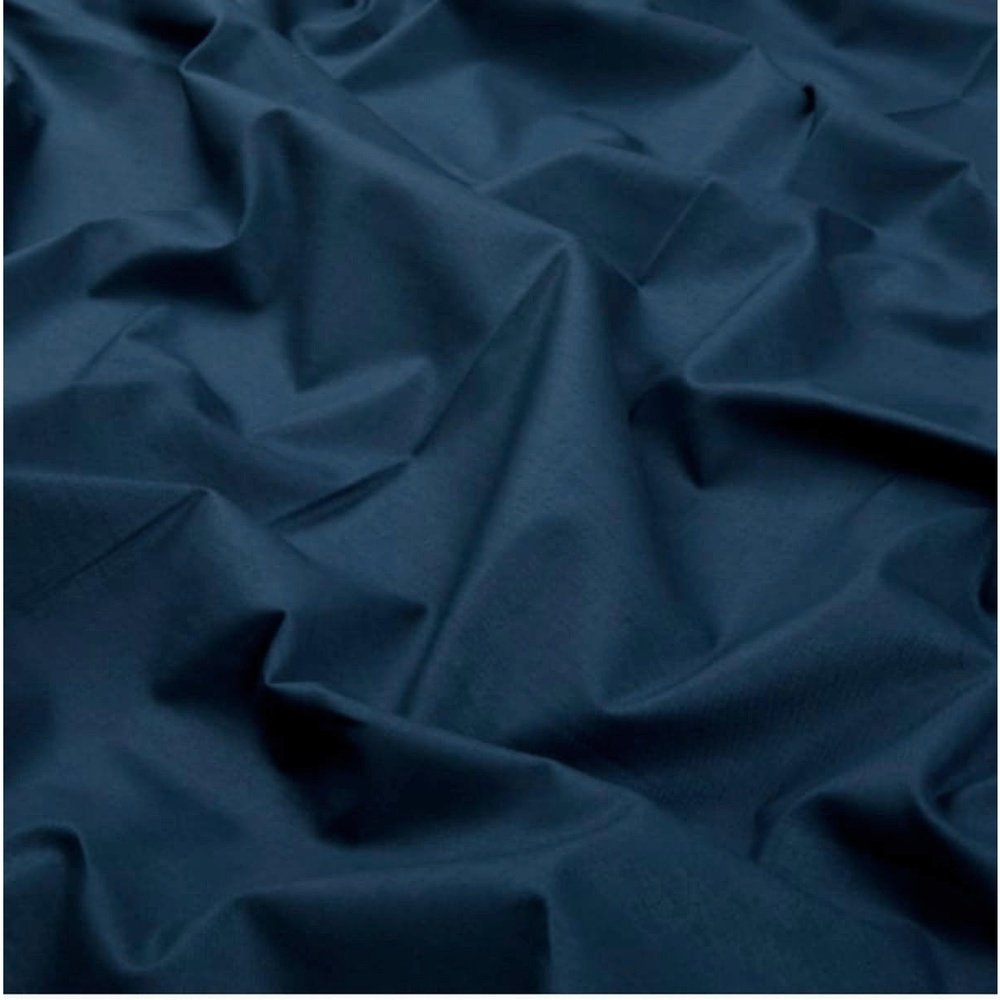 Quilting Cotton Confetti Cotton Fabric Solid Oxford Blue By Riley Blake Designs
