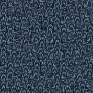 Quilting Cotton Fabric Indigo Sashiko By Camelot Fabrics