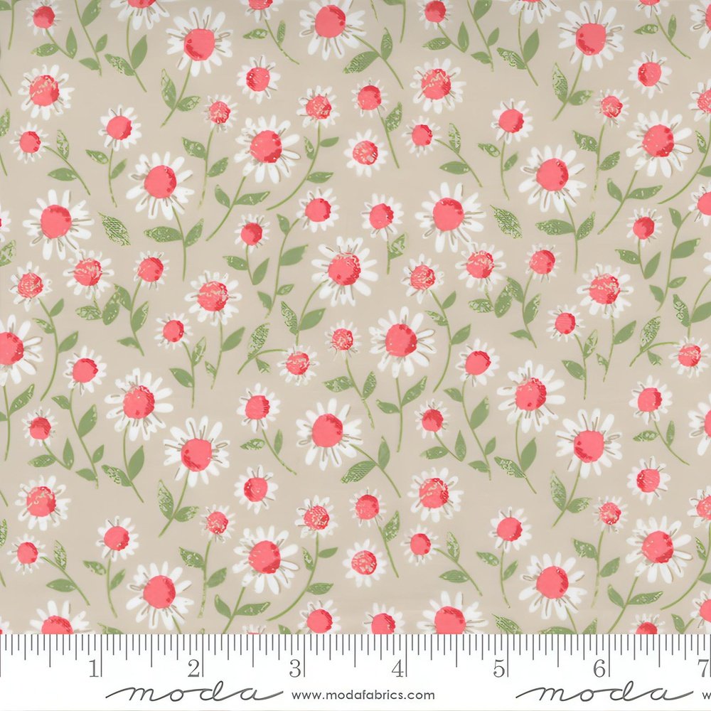 Quilting Cotton Fabric Love Note Dove By Lella Boutique For Moda