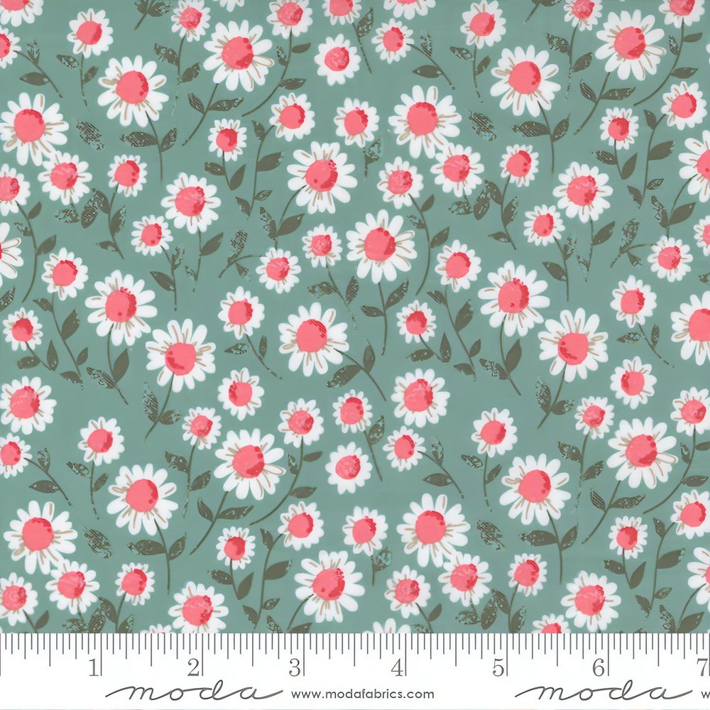Quilting Cotton Fabric Love Note Dusty By Lella Boutique For Moda Fabrics