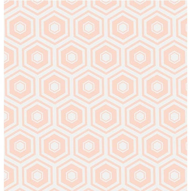 Quilting Cotton Fabric Mixology Blush Honeycomb By Camelot Fabrics
