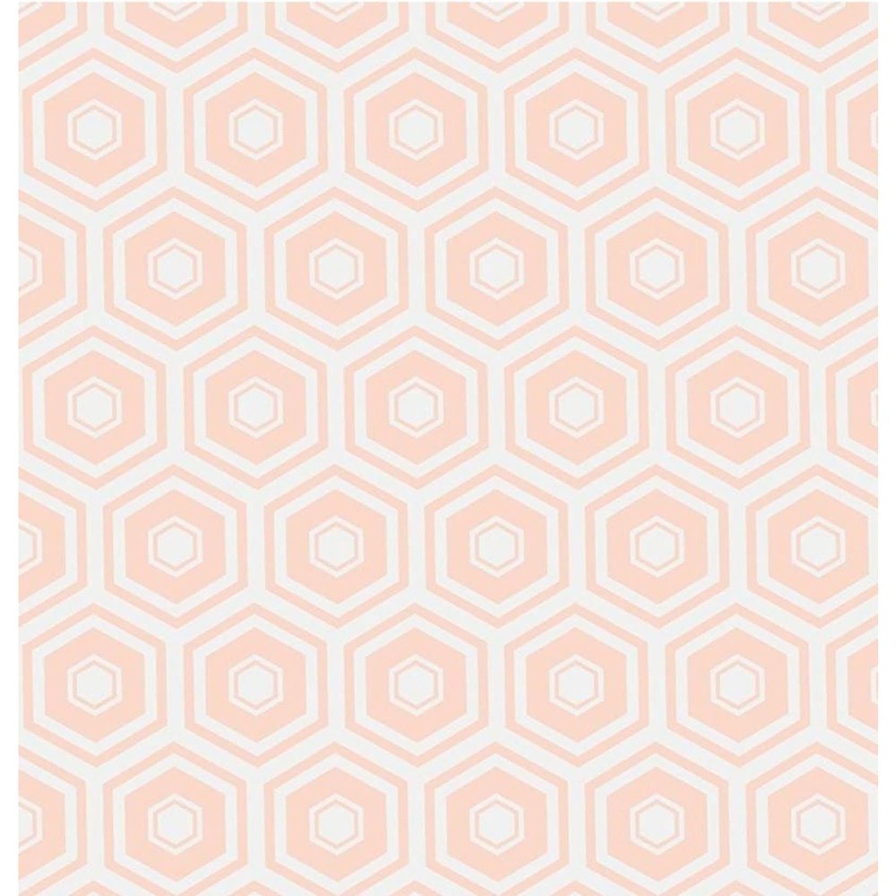 Quilting Cotton Fabric Mixology Blush Honeycomb By Camelot Fabrics
