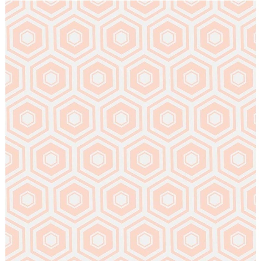 Quilting Cotton Fabric Mixology Blush Honeycomb By Camelot Fabrics