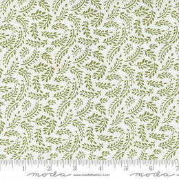 Quilting Cotton Fabric Timber White and Pine Meadows By Sweetwater For Moda Fabrics
