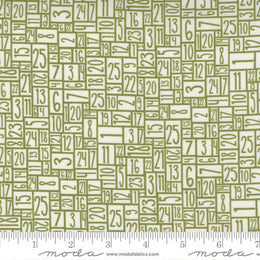 Quilting Cotton Snowkissed pine By Sweetwater For Moda By The Yard