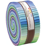 Quilting Cotton Solid Jelly Roll Strips Kona Fabric Sunset By Robert Kaufman