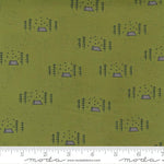 Quilting Cotton Timber Pine Campsite Badges By Sweetwater for Moda Fabrics