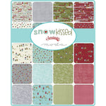 Quilting Fabric Charm Pack 42pc Snowkissed By Sweetwater For Moda Fabrics