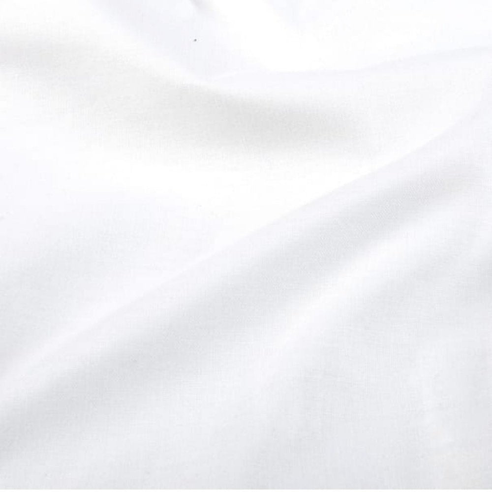 Riley Blake Designs Confetti Cotton Fabric Solid C120-RWHITE