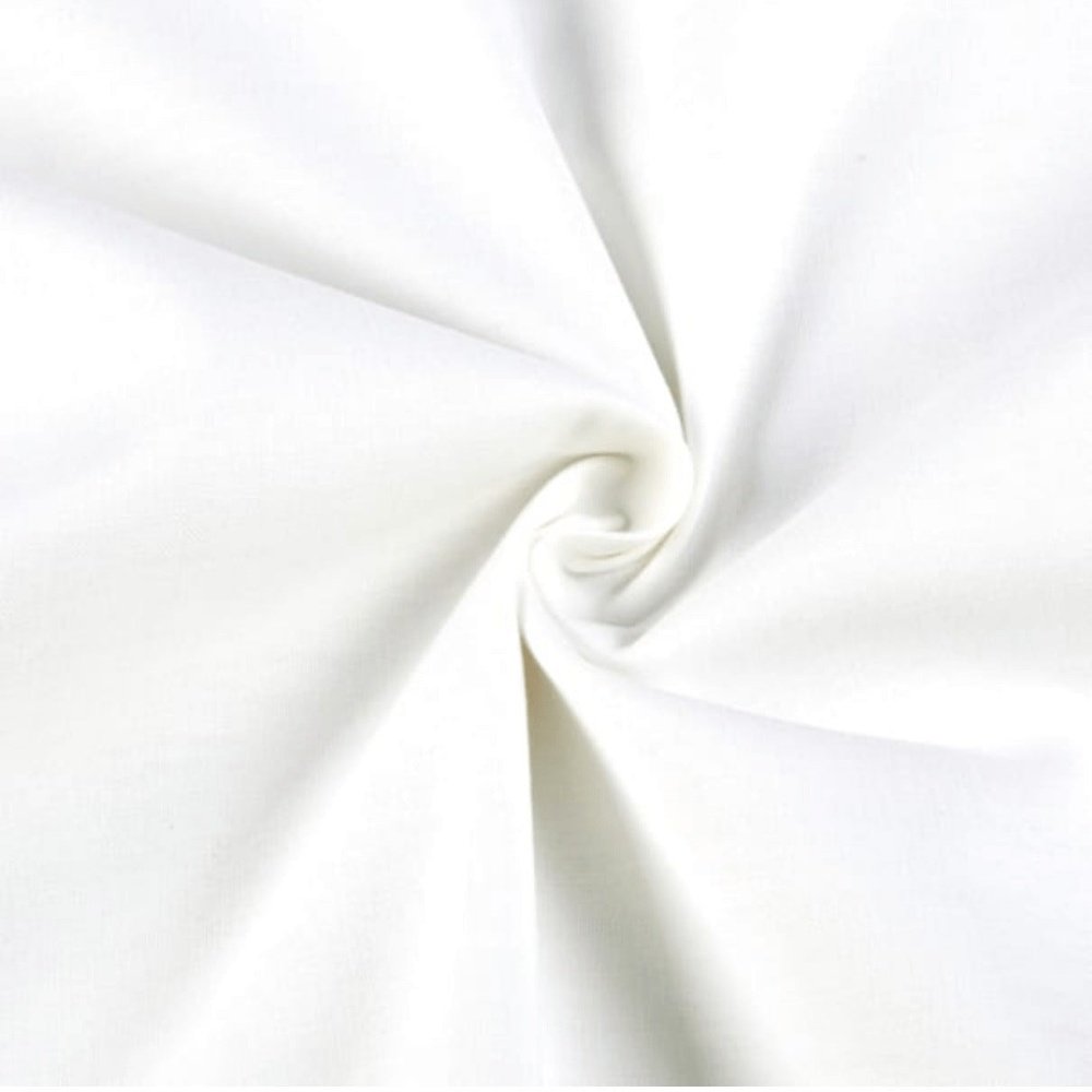 Riley Blake Designs Confetti Cotton Fabric Solid C120-RWHITE
