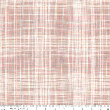 Riley Blake Designs Confetti Cotton Fabric Solid Sleep Tight Weave Coral