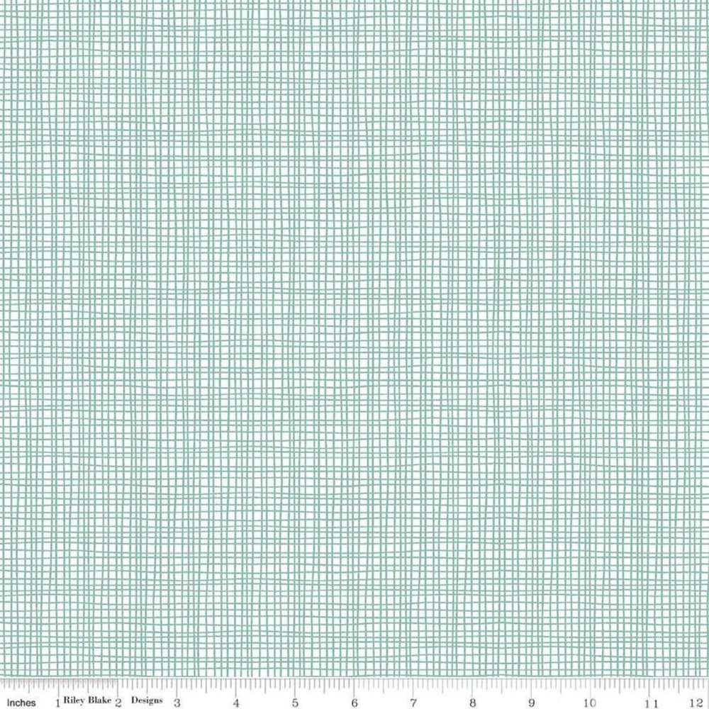 Riley Blake Designs Confetti Cotton Fabric Solid Sleep Tight Weave Mint