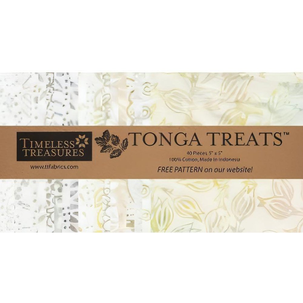 Timeless Treasures Tonga Batik Opal Mini Treats Charm Packs