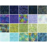 Timeless Treasures Tonga Batiks Twilight Mini Treats Charm Pack