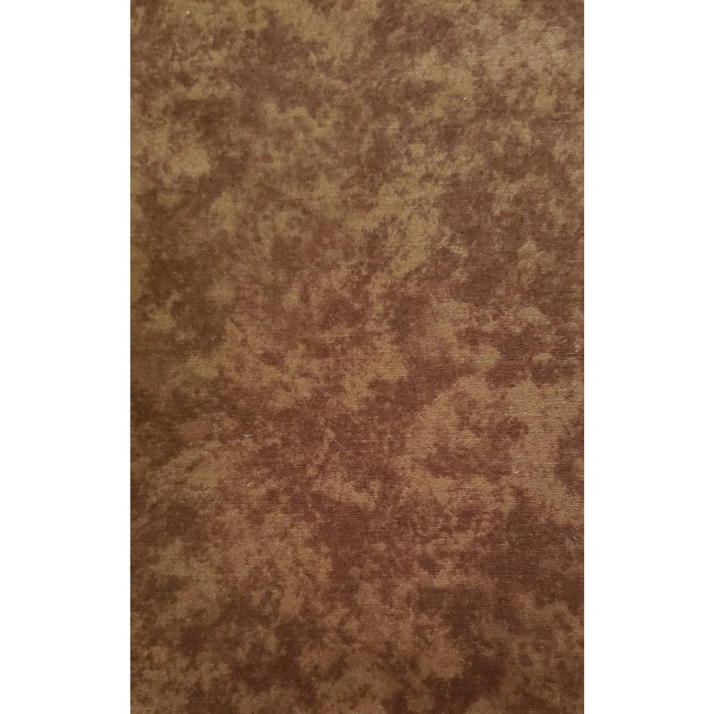 Quilting Cotton Fabric Oasis Shades Fudge Brown Tone On Tone By Nutex