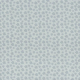 Nutex Bedrock Basics Flower Grey Quilting 100% Cotton