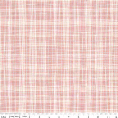 Quilting Cotton Riley Blake Designs-Confetti Cottons- Sleep Tight Weave-C10265R-CORAL